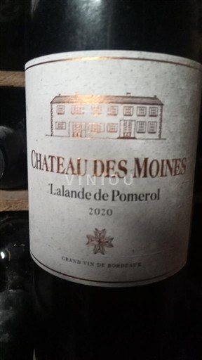 Bordeaux Lalande-de-pomerol Château S Moines 2020