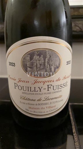 Burgundy Pouilly-Fuissé Château Luvernat Jean Jacques de Boisse 2023
