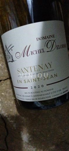 Borgoña Santenay Domaine Michel Delorme En Saint-Jean 2020