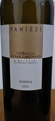 Toscana Vernaccia di San Gimignano Panizzi Riserva 2020