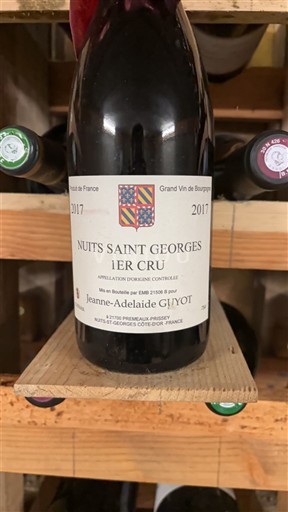 Burgundija Nuits-Saint-Georges Premier Cru Jeanne-Adélaïde Guyot 2017