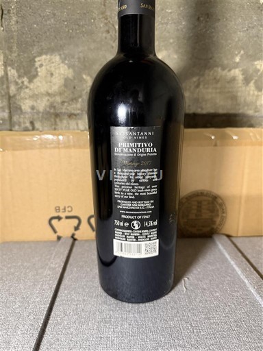 Puglia Primitivo di Manduria San Marzano 65 Anniversario 2017