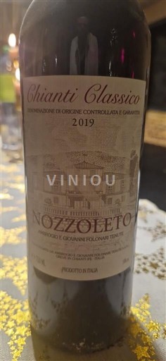 Toscana Chianti Classico Nozzoletto 2019