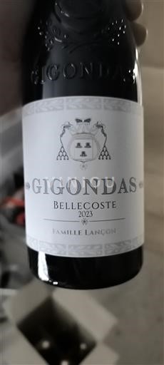 Rhône-dalen Gigondas Domaine La Solitude (Famille Lançon) Bellecoste 2023