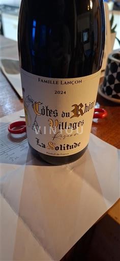 Valle del Ródano Côtes del Ródano Pueblos La Solitude Réserve 2024
