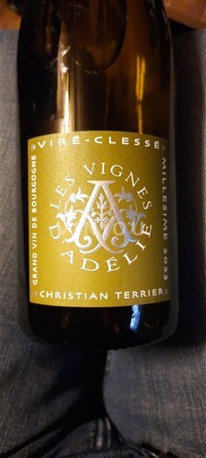 Burgundy Viré-clessé Christian Terrier Les Vignes Adélie 2023