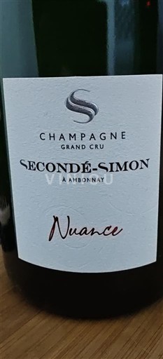Champagne Grand Cru Secondé-Simon Nuance Niet-geïntegreerd