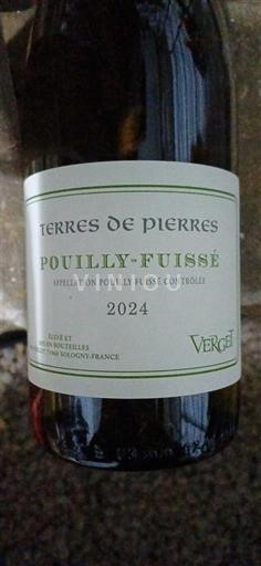 Burgundy Pouilly-Fuissé Verget Terres de Pierres 2024