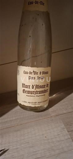 Alsace Ospecificerad Distillerie de la Région de Colmar Icke årgångsbetecknad