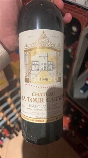 Bordeaux Haut-Médoc Grand Cru Château La Tour Carnet 1998