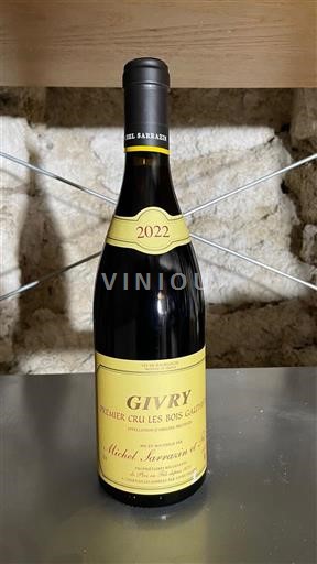 Burgundija Givry Premier Cru Michel Sarrazin et Fils Premier Cru Les Bois Gauthiers 2022