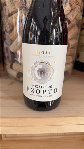 Rioja Exopto Bozeto de Exopto 2019