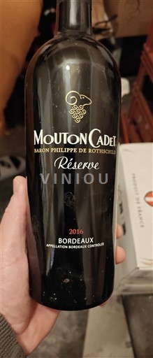 Bordeaux Mouton Cadet Réserve 2016