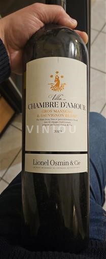 Sud-Ouest Côtes de Gascogne Lionel Osmin & Cie Villa Chambre d'Amour 2019
