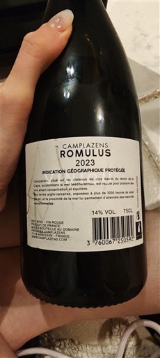 Linguadoca e Rossiglione Paese d'Oc Camplazens Romulus 2023
