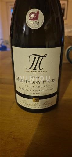 Borgonha Montagny Premier Cru Fabrice & Roland Masse Les Terroirs 2022