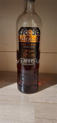 Rhônedalen Cornas Merlet Chevessac Extra Vieux Icke årgångsbetecknad