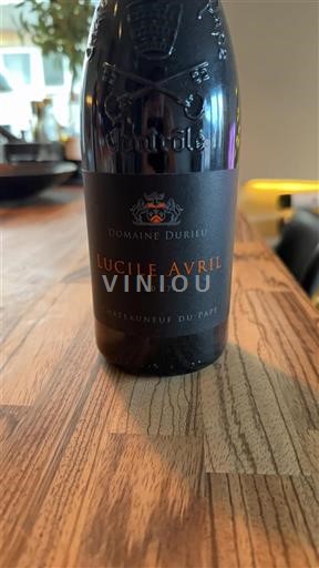 Rhônen laakso Châteauneuf-du-Pape Domaine Rieu Lucile Avril 2017