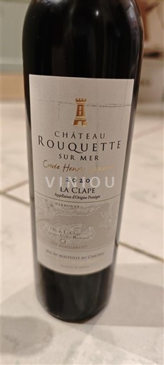 Languedoc La Clape Château Rouquette sur Mer Henri Lapierre 2020