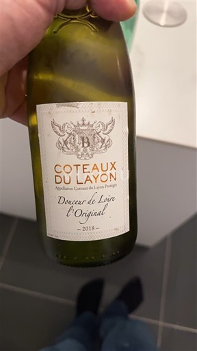 Dolina Loare Coteaux-du-Layon Douceur de Loire l'Original 2018