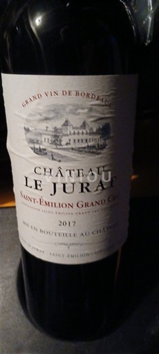 Bordeaux Saint-Émilion Grand Cru Grand Cru Château Le Jurat 2017