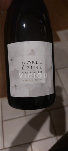 Alps and Rhone Valley Rhône Hills Cave Saint-Désirat Noble Épine Viognier 2024