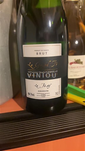 Loire Valley Crémant de Loire Jean Boutin Le Grand Fé 2021