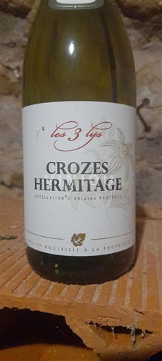 Rhônen laakso Crozes-Hermitage Les 3 Lys 2020