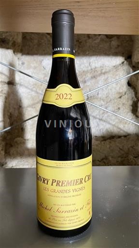 Burgundija Givry Premier Cru Michel Sarrazin et Fils Les Grandes Vignes 2022