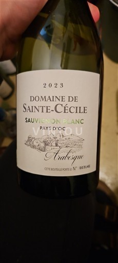 Linguadoca e Rossiglione Paese d'Oc Domaine Sainte-Cécile Arabesque 2023