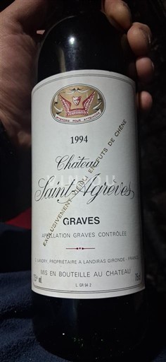 Burdeos Graves Château Saint Agnès 1994
