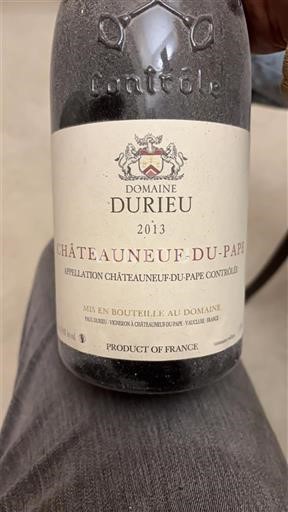 Rona dolina Châteauneuf-du-Pape Domaine Rieu 2013