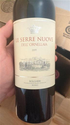 Toscana Bolgheri Le Serre Nuove dell'Ornellaia 2019