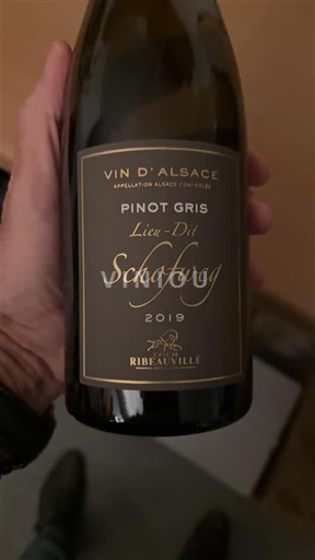 Alsace Cave de Ribeauvillé Lieu-Dit Schofweg 2019