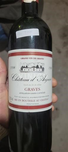 Burdeos Graves Château Aygues 1998