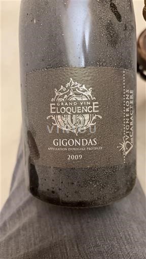Rhône-dalen Gigondas Vignerons de l'Acampura Eloquence 2009