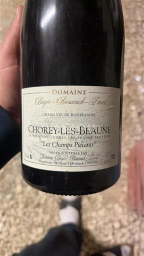Burgundija Chorey-lès-Beaune Domaine Boyer-Bouanich-Tiroul Les Champs Piétants Neleten.