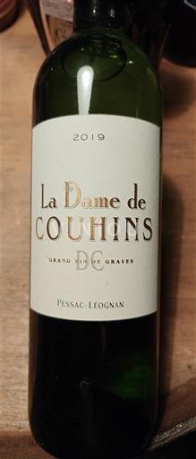 Burdeos Pessac-Léognan Domaine Couhins La Dame de Couhins 2019