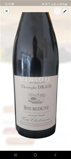 Burgundy Domaine Christophe Drain 2022