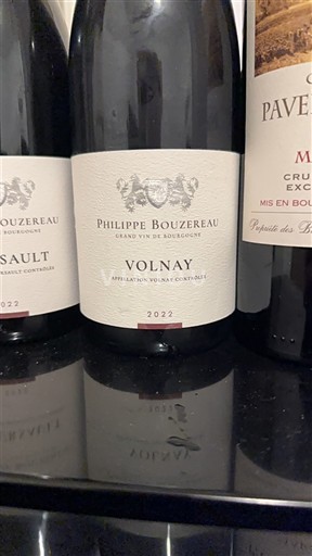 Burgundija Volnay Philippe Bouzereau 2022
