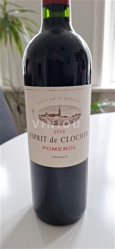 Bordoja Pomerol Esprit de Clocher 2018