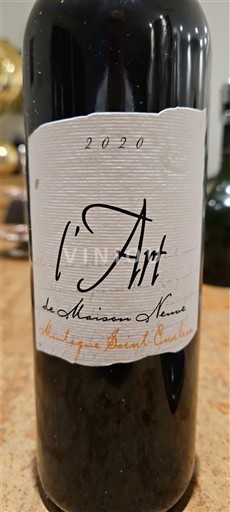 Bordeaux Montagne-Saint-Émilion Maison Neuve l'Art 2020