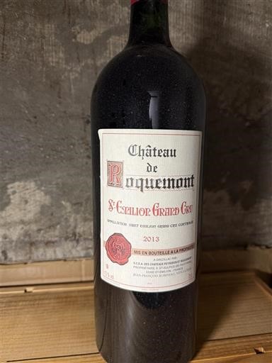 Bordeaux Saint-Émilion Grand Cru Château Roquemont 2013