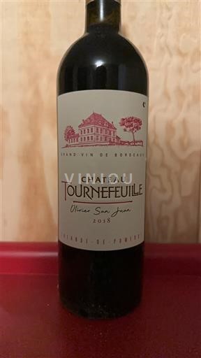 Bordeaux Lalande-de-Pomerol Château Tournefeuille Olivier San Juan 2018