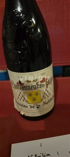 Valle del Ródano Châteauneuf-du-Pape. Domaine La Solitude 1999