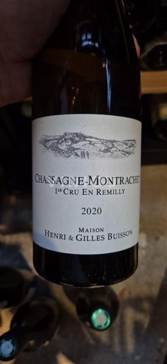 Borgogna Chassagne-Montrachet Premier Cru Maison Henri & Gilles Buisson 1er Cru En Remilly 2020
