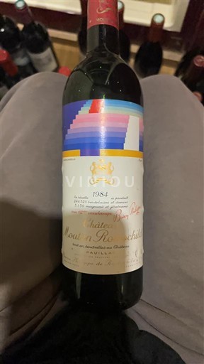 Bordeaux Pauillac Grand Cru Château Mouton Rothschild 1984