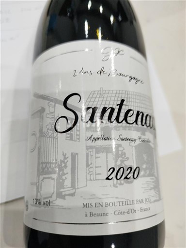 Burgundy Santenay JCG à Beaune 2020