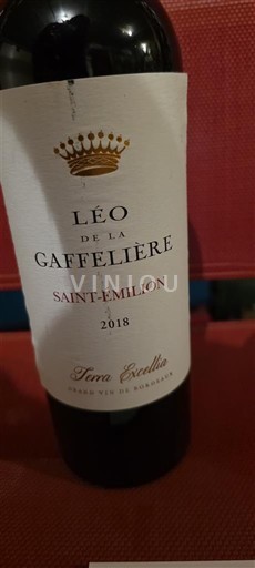 Bordeaux Saint-Émilion Léo de la Gaffelière Terra Excellla 2018