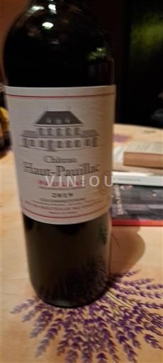 Bordeaux Pauillac Château Haut-Pauillac 2019
